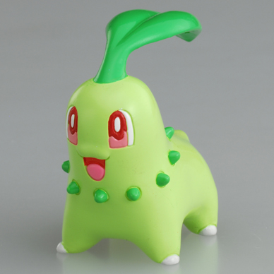 チコリータ フィギュアスタンプ平成レトロポケモン チコリータの 